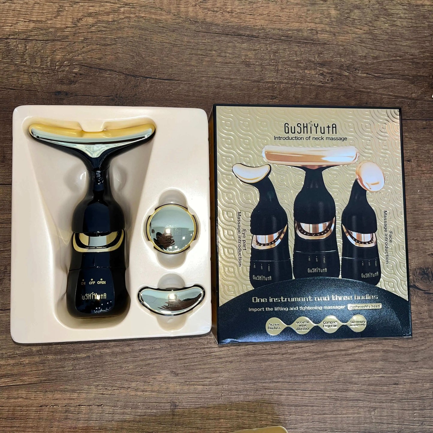 جهاز رفع و نحت وتدليك الوجه والعناية بالبشرة  3في 1